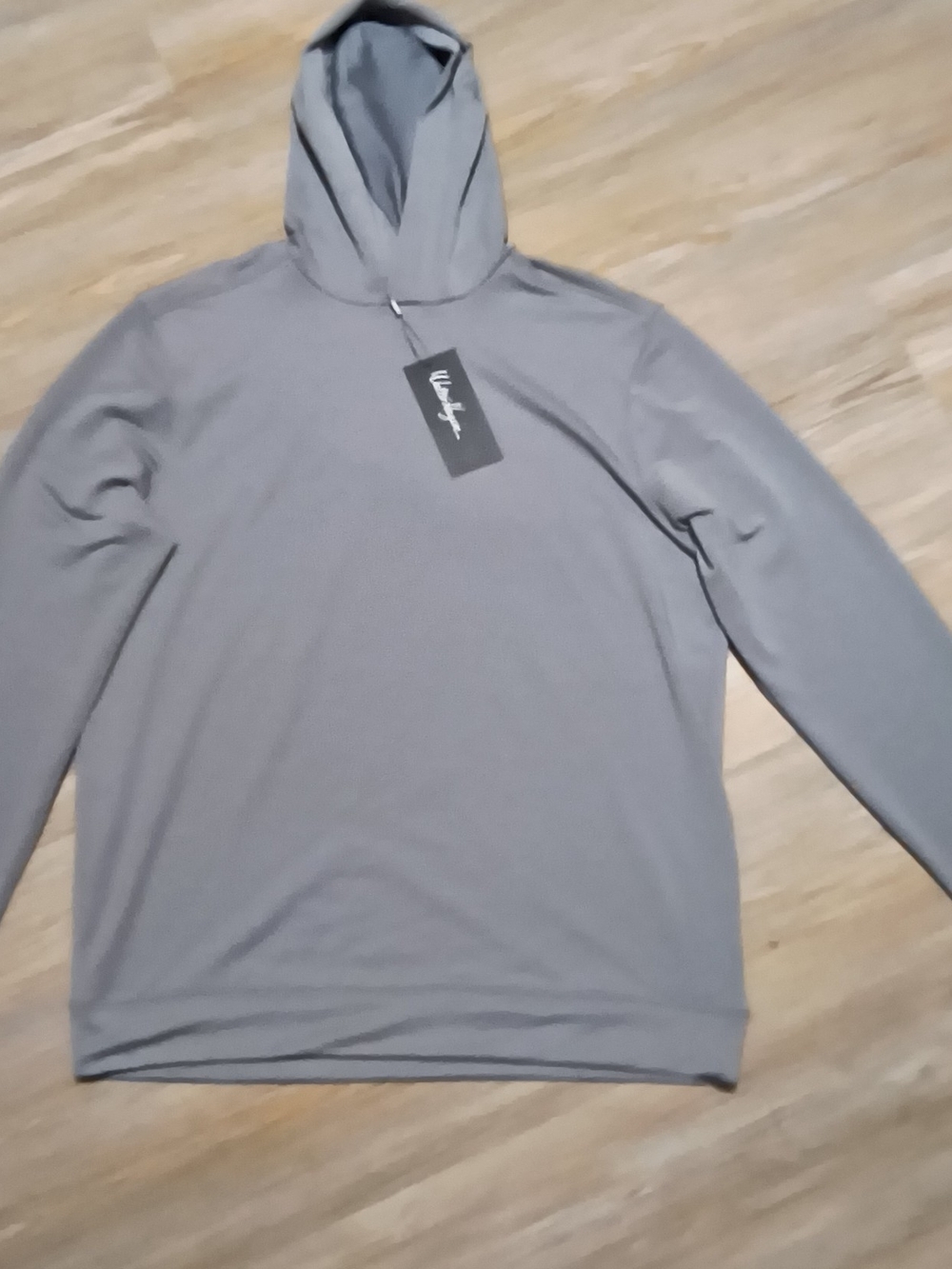 Walter Hagen Men's Crewneck Hoodie in Gray